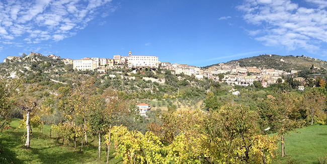 Panorama di Arpino (Fr)