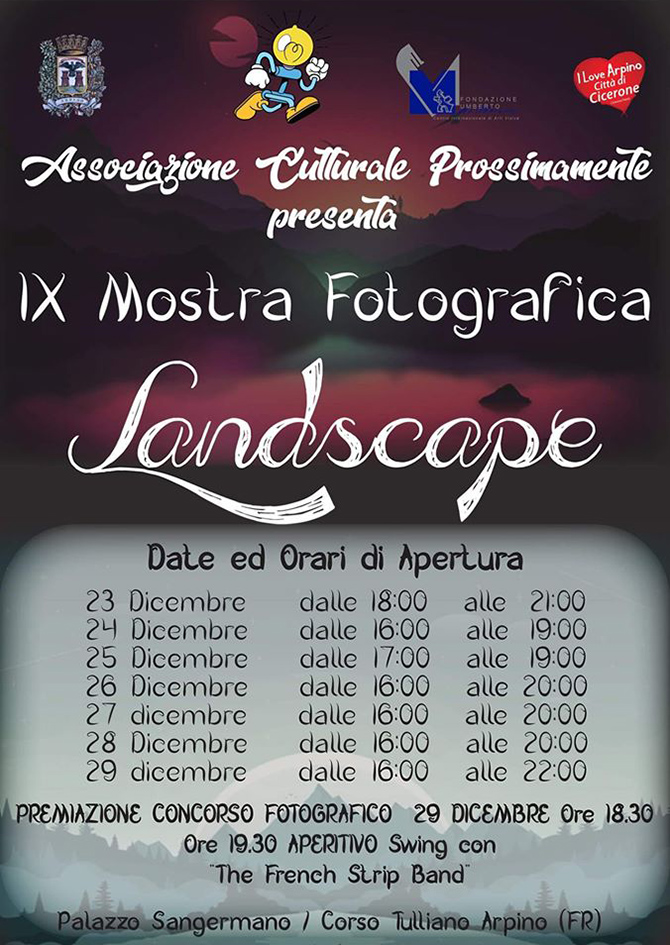  IX Mostra Fotografica  "Landscape"